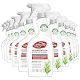 Lifebuoy Desinfektionsspray Hygiene-Spray für hygienische Oberflächenreinigung dermatologisch getestet, ohne beißenden Geruch 750 ml 12 Stück