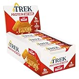 JB's TREK Protein Haferriegel I Biscoff I Pflanzliches Protein I Vegan I 16 x 50g Riegel I 800g