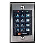 ELV Digitales Codeschloss DAK 2201 - Silber,schwarz - Tastenfeld - Keypadschloss - Schloss