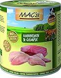 MAC's Dog mit Kaninchen, Rind & Gemüse 6 x 800 g