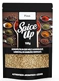 Spice Up Pizza Gewürzzubereitung 100g – Pizza Spice Mix – Aromatische Kräuter- und Gewürzmischung für original italienisches Pizzafeeling – Perfekt für Pizza, Pasta & mediterrane Gerichte –100% vegan
