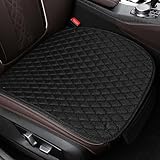 Colexy 2 Stück Universal Sitzauflagen Vordersitze 51 * 50 cm Sitzkissen Auto Vordersitze rutschfest Sitzauflagen Auto Sitzaufleger Anti Rutsch Autositzschoner Atmungsaktiv Sitzauflage (Schwarz)