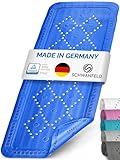 Schwanfeld® [91 x 36cm] Badewannenmatte [EXTRA SICHER] - inkl. extra starken Saugnäpfen - Badematte rutschfest BPA frei - Antirutschmatte Badewanne (Made in Germany) - sichere Rutschmatte Badewanne