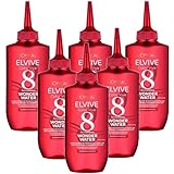 L'Oréal Paris Elvive Wonder Water Lamellenspülung für coloriertes Haar Flüssige Behandlung sofortiger Glanz 200 ml (6 Einheiten)