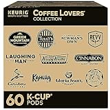 Keurig Coffee Lovers' Collection, Einzelportion-Kaffeekapseln, Sorte, 60 Stück