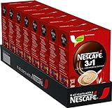 NESCAFÉ 3-in-1 Getränkepulver-Sticks, löslicher Bohnenkaffee mit Creamer & Zucker, Instant-Kaffee aus erlesenen Kaffeebohnen, koffeinhaltig, 8er Pack (8 x 10 -Sticks à 16,5g)