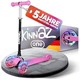 kinnazONE, der sichere Kinder Roller, LED Räder, Ersatzteilservice, faltbar, Höhe einstellbar, Premium Kinderroller, Scooter, 2 3 4 5 6 Jahre, Kleinkind Junge Mädchen, Hamburg Händler