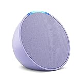 Zertifiziert und generalüberholt Echo Pop | Kompakter und smarter Bluetooth-Lautsprecher mit vollem Klang und Alexa | Lavendel