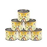 GranataPet DeliCatessen Huhn PUR, Nassfutter für Katzen, Futter ohne Getreide & ohne Zuckerzusätze, Katzenfutter mit hohem Fleischanteil & hochwertigen Ölen, 6 x 200 g