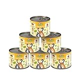 GranataPet Delicatessen Huhn PUR, 6 x 200 g, Nassfutter für Katzen, Futter ohne Getreide & ohne Zuckerzusätze, Katzenfutter mit hohem Fleischanteil & hochwertigen Ölen