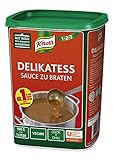 Knorr Delikatess Sauce zu Braten (pur als Bratensoße, Soßenbinder und zum Verfeinern), 1er Pack (1 x 1 kg)