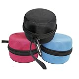 Mikinona Outdoor Speaker Storage Bag mit Abnehmbarem Sicherheitskarabiner Stoßfest Kratzfest mit Mesh Fach und Nylonseil Tragbar für Reisen Wandern Radfahren Kompatibel mit Zufällige Farbe