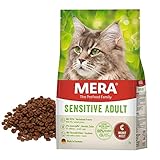 MERA Cats Sensitive Adult Insect (2kg), Trockenfutter für sensible Katzen, getreidefrei & nachhaltig, Trockenfutter mit Insektenprotein