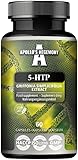 5-HTP 150 mg pro Kapsel - 60 vegane Kapseln - 2 Monatsvorrat - Griffonia simplicifolia Seed Extract - Verbessert die Stimmung und das Wohlbefinden - Nahrungsergänzungsmittel von Apollo's Hegemony