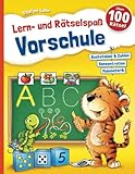 Lern- und Rätselspaß Vorschule: Buchstaben, Zahlen, Konzentration, Feinmotorik, Logik, Malen (ab 5 Jahre)