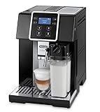 De'Longhi Kaffeevollautomat Perfecta Evo ESAM428.40.BS Milchaufschäumsystem Sensor-Touch Bedienfeld Long-Coffee Funktion herausnehmbarer 1,4 l Wassertank 1350 W Schwarz