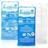 Robin Goods® 2X Mehrfach-Kompresse 29 x 12 cm - Wiederverwendbare Warm- & Kaltkompressen - Ideal als Kühlpad & Wärmekissen, Mikrowellengeeignet - Für Erste-Hilfe, Sportverletzungen & Schmerzlinderung
