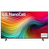 LG 50NANO81T6A TV 50' (127 cm) NanoCell Fernseher (α5 Gen7 4K AI-Prozessor, HDR10, bis zu 60Hz) [Modelljahr 2024], Schwarz