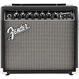 Fender Champion II 25, Combo Guitar Amp, 25W, Suitable for Electric Guitar, More Power, Upgraded Effects and Amp Models, Black/Silver