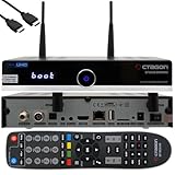 OCTAGON SF8008 4K Combo Supreme UHD HDR TV Receiver - Satellit, DVB-T2/ Kabelreceiver, E2 Linux Smart TV Box, EasyMouse HDMI, 2.4/5G Dual-Band WiFi, Aufnahmefunktion, M.2 SSD Schnittstelle