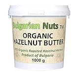 1 kg Bio Haselnuss Butter, Frei von - Gluten, Zusätze, Salz, Zucker, Palmfett