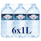 Cristal – Cristaline natürliches Quellwasser, 6 x 1 l – 1 Stück