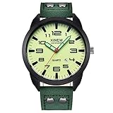Jipersuo Analoge Quarzuhren Datumsuhr Herrengeschenke Business Wrist Casual Herrenuhr Analog Herrenuhren (D, One Size)