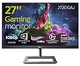 Philips 272E1GAJ - 27 Zoll FHD Gaming Monitor, 144 Hertz, 1ms, FreeSync Premium (1920x1080, HDMI, DisplayPort) schwarz