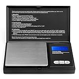 Defurhome 200g / 0,01g Taschenwaage, mit beleuchteter LCD-Anzeige Digitale Waage Feinwaage Digitalwaage/Goldwaage/Münzwaage