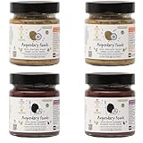 4er-Pack gemischte Olivenpaste, 2er-Pack Rip-Kalamon-Olivenaufstrich, 2er-Pack handverlesener grüner Olivenaufstrich, Glutenfreie Oliventapenade Gläser 4X180g