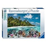 Ravensburger Puzzle 17441 Ein Tauchgang auf den Malediven - 2000 Teile Puzzle für Erwachsene und Kinder ab 14 Jahren