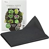 OwnGrown Unkrautvlies Wasserdurchlässig: 2m² Gartenvlies Wasserdurchlässig – 50g/m² Wintervlies – Unkrautflies für Garten – Unkrautvlies Garten