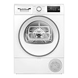 Bosch WTH85VWJN, Serie 4, Wärmepumpentrockner, 8 kg, AutoDry, Quick-40-Trocknen, Nachlegefunktion, Sensitive-Drying-System, Anti Vibration Design, 63 dB, LED-Display, Touch-Control, Zeitvorwahl