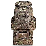 MVGVPLVLTN 100L Tatical Rucksack for Camping Wandern Reisetaschen Große Kapazität Molle Tasche Rucksäcke Rucksack sac a dos homme(Style A)