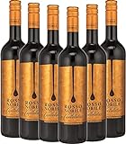 Rosso Nobile al Cioccolata von Les Grands Chais de France Rotwein 6 x 0,75l VINELLO - 6er - Weinpaket inkl. kostenlosem VINELLO.weinausgießer