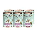 Terra Canis Wild, Kartoffel, Apfel & Preiselbeere - Getreidefreies Nassfutter, 6x400g I Premium Hundefutter in 100% Lebensmittelqualität Aller Rohstoffe I Reichhaltig, gesund & glutenfrei