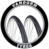 vandorm 68,6 cm X 1 1/10,2 cm Reifen Dark Bernstein Wand Racer Slick Fahrrad Reifen & Tube Deals, schwarz