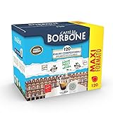 Caffe Borbone Packung mit 120 Kaffeepads ESE 44 mm Mischung schwarz