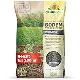 Neudorff Terra Preta BodenVerbesserer – Bio-Dünger mit Bio-Pflanzkohle zur nachhaltigen Bodenverbesserung aller Böden und Kulturen, 10 kg für 100 m², braun