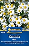 Kiepenkerl Kamillesamen Echte 1012500 – Tee- und Heilkraut mit duftenden Blütenköpfchen für Beet und Hochbeet - Saatgut, Kamillepflanzen, Blumensamen
