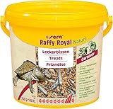 sera Raffy Royal Nature 3,8 L (750 g) getrocknete Fische (50 %) & Garnelen (50 %), artgerechte Abwechslung zum kräftigen Zubeißen mit Anchovies, Futter für Wasserschildkröten