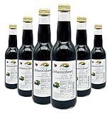 BLEICHHOF® Schwarzer Johannisbeersaft - Direktsaft, vegan (6x0,3l)