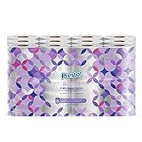 Amazon-Marke: Presto! 4-lagiges Toilettenpapier, Ohne Duft, 160 Blätter pro Rolle, 1 Packung mit 24 Rollen