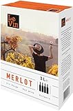 Le Vin Merlot Frankreich IGP Bag-in-box (1 x 3 l) | 3l (1er Pack)
