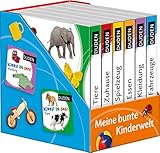 Duden 12+: Kennst du das? Meine bunte Kinderwelt (Würfel): 6 Mini-Bücher (Pappbilderbuch Bücher-Würfel, Band 1)