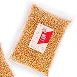 Popcorn Mais Butterfly 2 Kilo Kinopopcorn für Popcornmaschine Popcornloop Beste Gold Qualität Ohne Gentechnik Vegan Glutenfrei