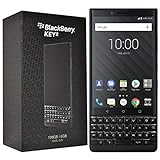 BlackBerry KEY2 128 GB (Dual-SIM, BBF100-6, QWERTY-Tastatur) Factory entsperrt SIM-Free 4G Smartphone (schwarze Edition)