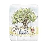 Ceba Baby Wickelauflage - Weiche Wickelunterlage zum Wechseln von Windeln, mit Disney-Motiven - Robustes PVC, abwaschbar - Wickeltischauflage - 70 x 50 cm - Winnie the Pooh