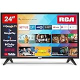 RCA Smart TV 24 Zoll (60 cm) Google TV HD mit Triple Tuner (DVB-T/T2-C-S/S2), WLAN, Prime Video, Netflix, Google Play Store, DAZN, Disney+ [Mod. 2025]