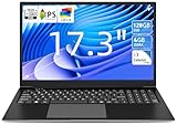 SGIN Laptop 17.3 Zoll 4GB RAM 128GB SSD ROM Laptop, FHD IPS, 2 x USB 3.2, Bluetooth 4.2, Dual Band WiFi, Expandable Memory 512GB TF 7000mAh